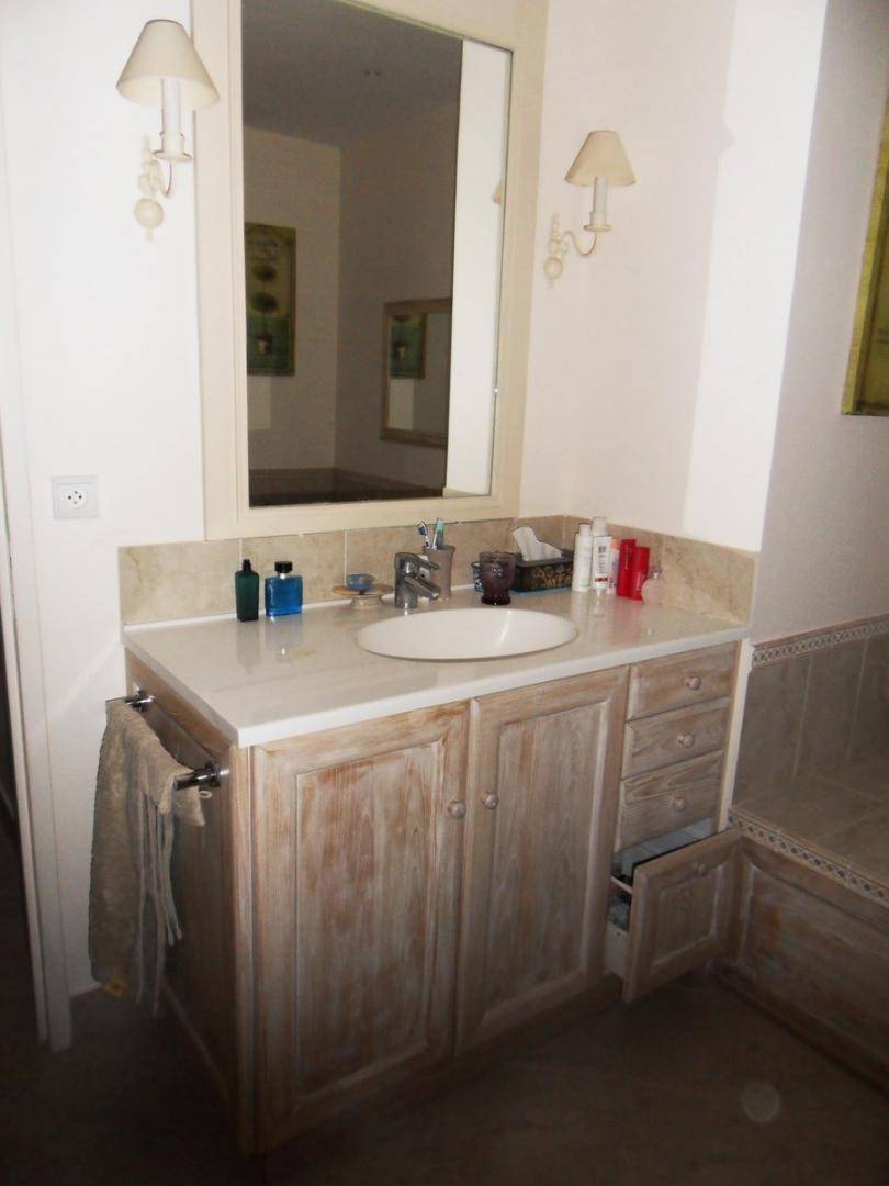 lavabo sur mesure en bois